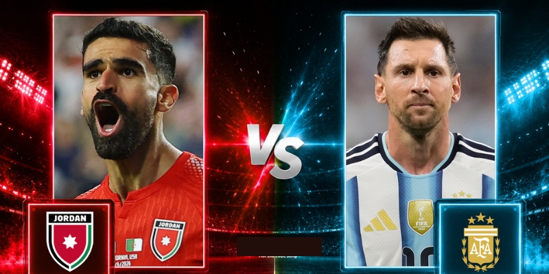 Nhận định phong độ Jordan vs Argentina