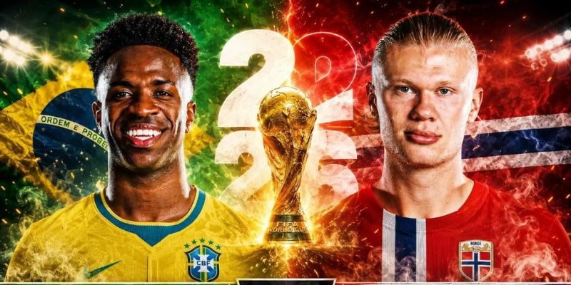 Nhận Định Brazil vs Norway Lúc 03h00 Ngày 06/07 - World Cup 2026