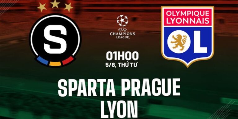 Nhận Định AC Sparta Prague vs Lyon Lúc 1H00 Ngày 05/08 - Cúp C1 22 Nhận Định AC Sparta Prague vs Lyon Lúc 1H00 Ngày 05/08 - Cúp C1